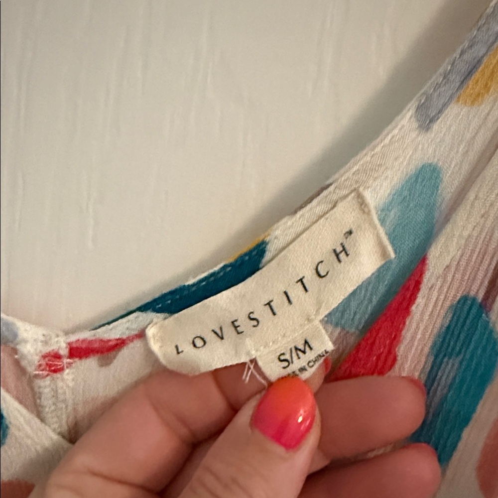 Lovestitch Multicolor Popsicle Patterned Dress - image 6